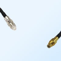 FME Female - SSMC Male Coaxial Jumper Cable