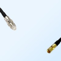 FME Female - SSMC Female Coaxial Jumper Cable