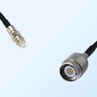 FME Female - TNC Male Coaxial Jumper Cable