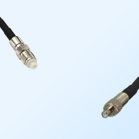 FME Female - TS9 Female Coaxial Jumper Cable