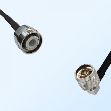 HN Male - N Male Right Angle Coaxial Jumper Cable
