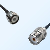 HN Male - UHF Female Coaxial Jumper Cable