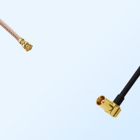 IPEX Female R/A - MCX Female R/A Coaxial Cable Assemblies