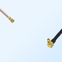 IPEX Female R/A - MMCX Male R/A Coaxial Cable Assemblies