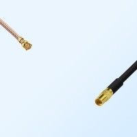 IPEX Female Right Angle - MMCX Female Coaxial Cable Assemblies