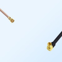 IPEX Female R/A - MMCX Female R/A Coaxial Cable Assemblies