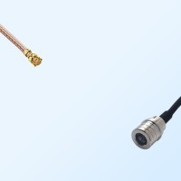 IPEX Female Right Angle - QMA Male Coaxial Cable Assemblies