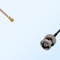 IPEX Female Right Angle - RP BNC Male Coaxial Cable Assemblies