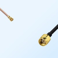 IPEX Female Right Angle - RP SMA Male Coaxial Cable Assemblies
