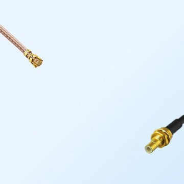 IPEX Female Right Angle - SMB Bulkhead Male Coaxial Cable Assemblies