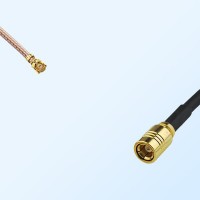 IPEX Female Right Angle - SMB Female Coaxial Cable Assemblies