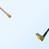 IPEX Female R/A - SMC Male R/A Coaxial Cable Assemblies