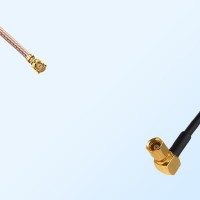 IPEX Female R/A - SMC Female R/A Coaxial Cable Assemblies