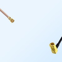 IPEX Female R/A - SSMA Male R/A Coaxial Cable Assemblies