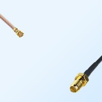 IPEX Female Right Angle - SSMA Female Coaxial Cable Assemblies