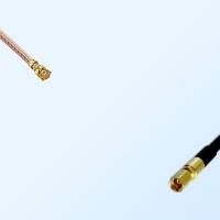 IPEX Female Right Angle - SSMC Female Coaxial Cable Assemblies