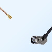 IPEX Female R/A - TNC Male R/A Coaxial Cable Assemblies
