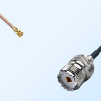 IPEX Female Right Angle - UHF Female Coaxial Cable Assemblies