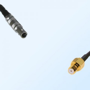 Microdot 10-32 UNF Female - LEMO FFA 00S Male Coaxial Cable Assemblies