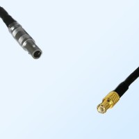 MCX Male - LEMO FFA 00S Male Coaxial Jumper Cable
