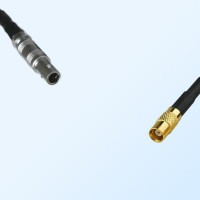 LEMO FFA 00S Male - MCX Female Coaxial Jumper Cable