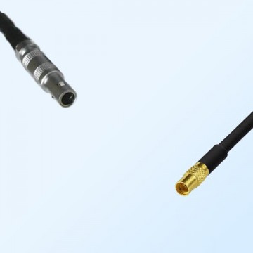 LEMO FFA 00S Male - MMCX Female Coaxial Jumper Cable
