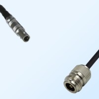 LEMO FFA 00S Male - N Female Coaxial Jumper Cable
