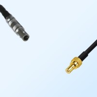 LEMO FFA 00S Male - SMB Male Coaxial Jumper Cable
