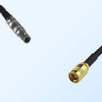LEMO FFA 00S Male - SMB Female Coaxial Jumper Cable