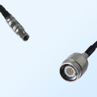 LEMO FFA 00S Male - TNC Male Coaxial Jumper Cable