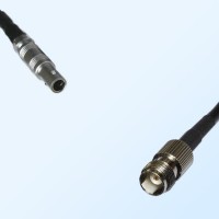 LEMO FFA 00S Male - TNC Female Coaxial Jumper Cable