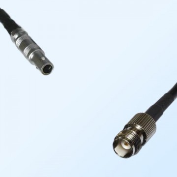 LEMO FFA 00S Male - TNC Female Coaxial Jumper Cable