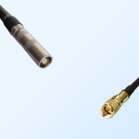 LEMO FFA 00S Female - Microdot 10-32 UNF Male Coaxial Cable Assemblies