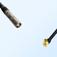 LEMO FFA 00S Female - MMCX Female Right Angle Coaxial Cable Assemblies
