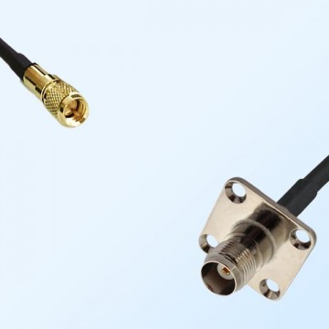 TNC Female 4 Hole - Microdot 10-32 UNF Male Coaxial Cable Assemblies