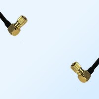 10-32 UNF Male R/A - 10-32 UNF Male R/A Coaxial Jumper Cable