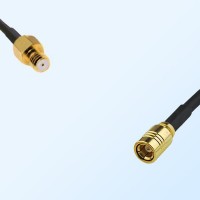 Microdot 10-32 UNF Female - SMB Female Coaxial Cable Assemblies