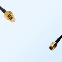 Microdot 10-32 UNF Female - SSMA Male Coaxial Cable Assemblies