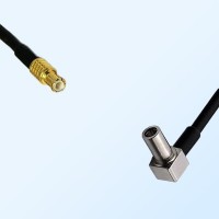 MCX Male - MS147 Male Right Angle Coaxial Jumper Cable