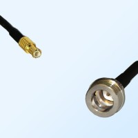 MCX Male - QN Male Coaxial Jumper Cable