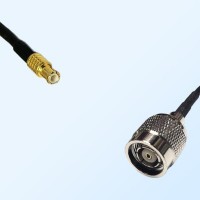 MCX Male - RP TNC Male Coaxial Jumper Cable