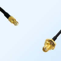 SMA Bulkhead Female with O-Ring - MCX Male Coaxial Cable Assemblies