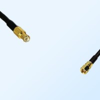 MCX Male - SMC Female Coaxial Jumper Cable