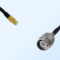 MCX Male - TNC Male Coaxial Jumper Cable