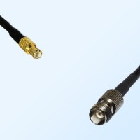 MCX Male - TNC Female Coaxial Jumper Cable