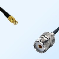 MCX Male - UHF Female Coaxial Jumper Cable