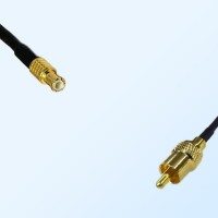 RCA Male - MCX Male Coaxial Cable Assemblies