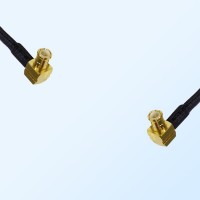 MCX Male Right Angle - MCX Male Right Angle Coaxial Jumper Cable