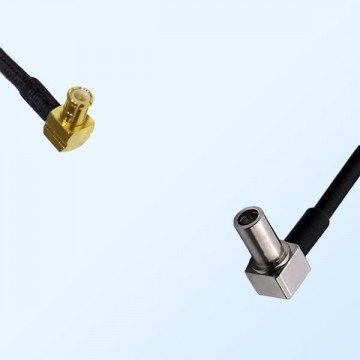 MCX Male Right Angle - MS147 Male Right Angle Coaxial Jumper Cable