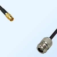 MCX/Female - N/Female Coaxial Jumper Cable